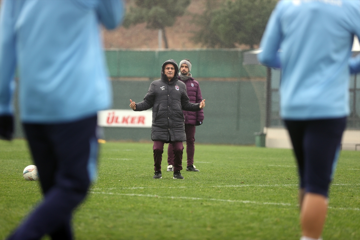 Trabzonspor, Samsunspor maçının hazırlıklarını sürdürdü