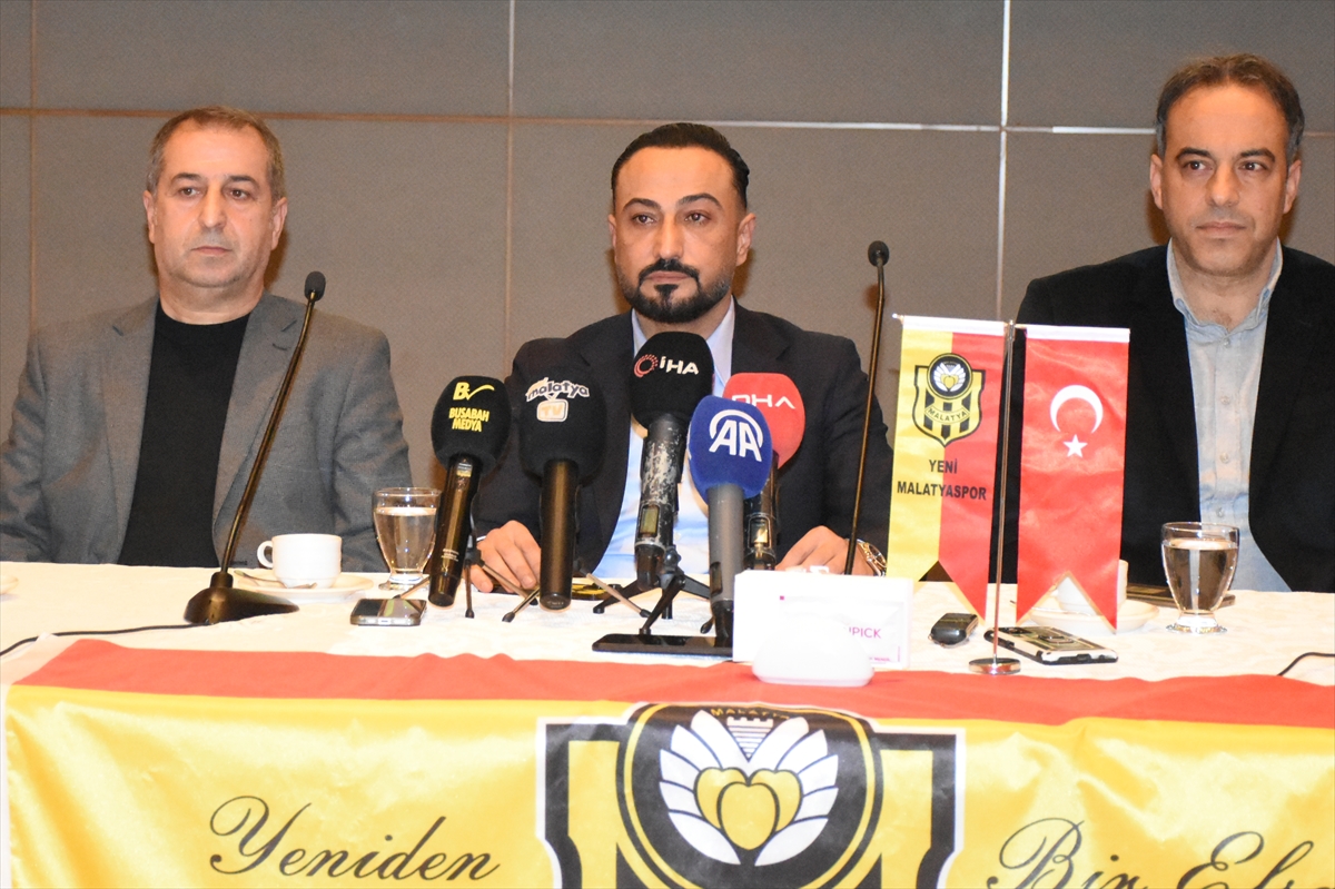 Yeni Malatyaspor Kulüp Başkanı Şahin Altunok'tan transfer yasağı açıklaması: