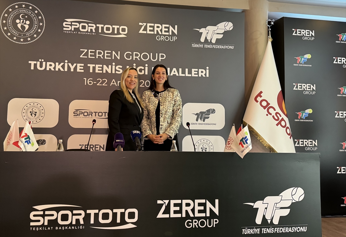 Zeren Group Türkiye Tenis Ligi Finalleri'nin tanıtım toplantısı, İstanbul'da yapıldı