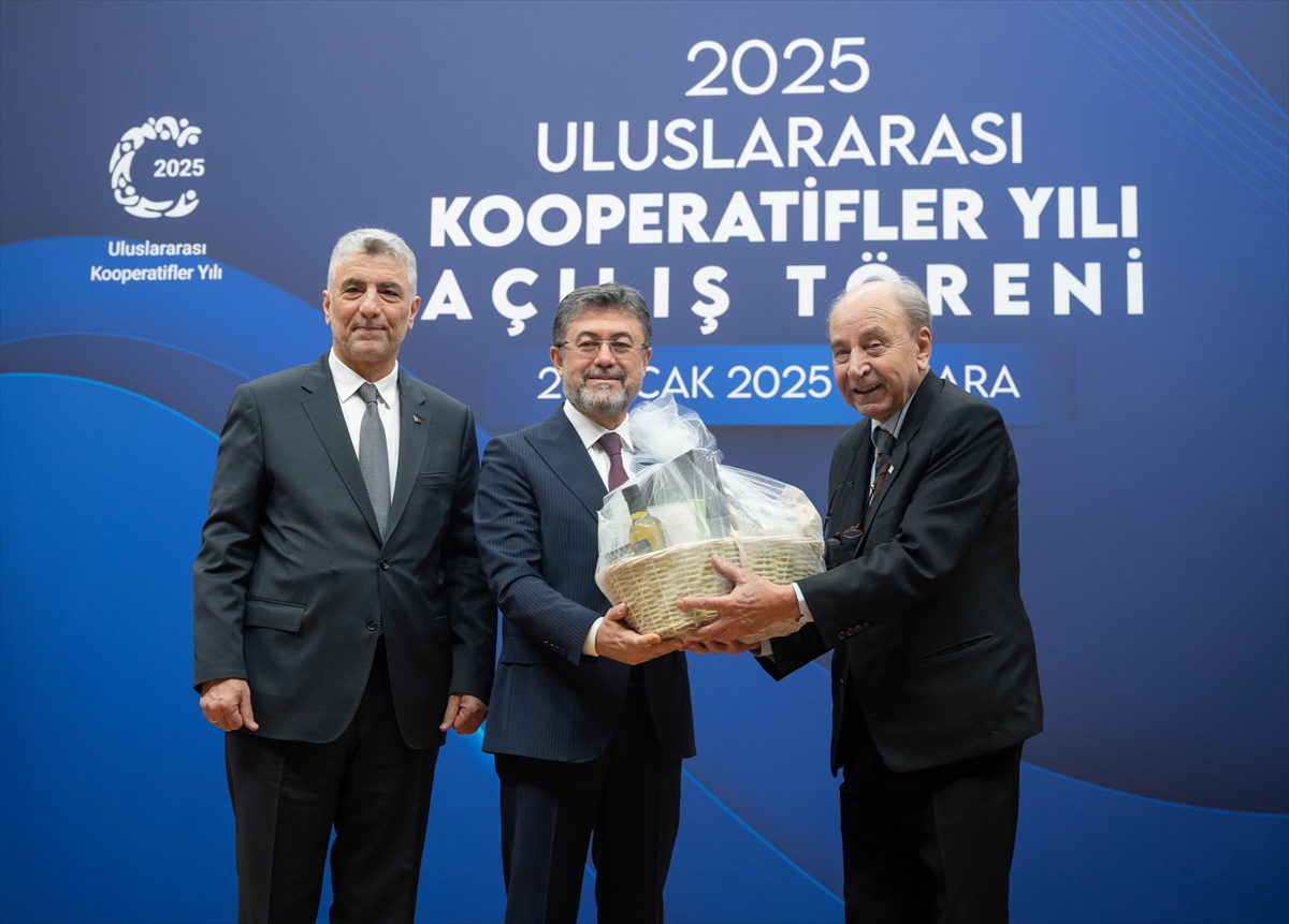 Tarım ve Orman Bakanı Yumaklı, “2025 Uluslararası Kooperatifler Yılı Açılış Töreni”nde konuştu: