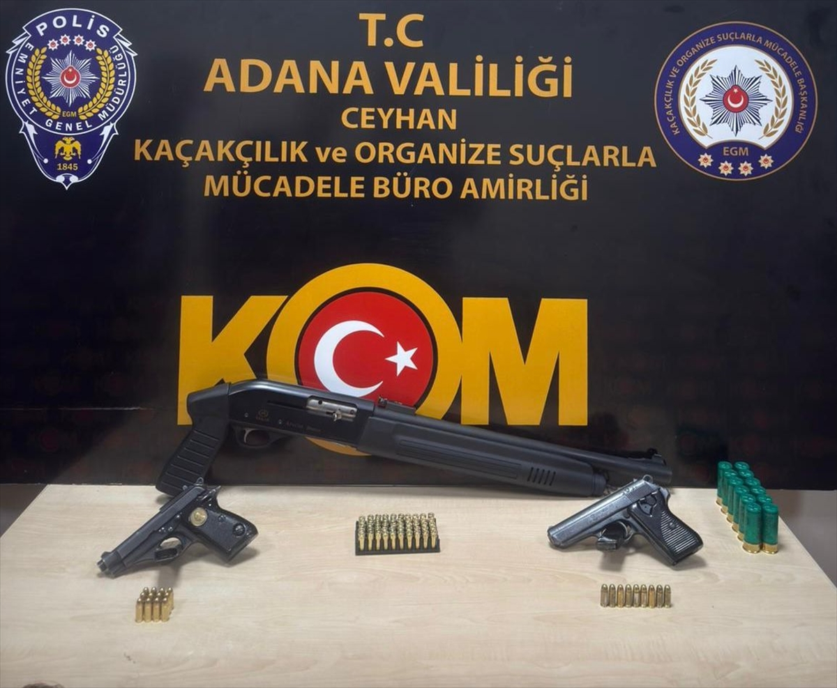 Adana'da silah ticareti operasyonunda 7 şüpheli yakalandı