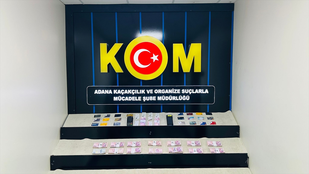 Adana'da tefecilik operasyonunda 2 zanlı yakalandı