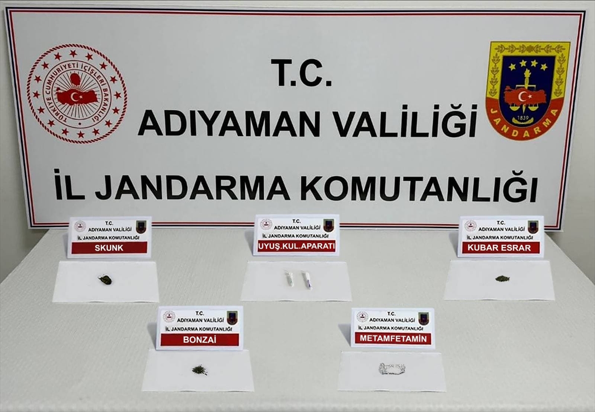 Adıyaman'da uyuşturucu operasyonunda 16 şüpheli yakalandı