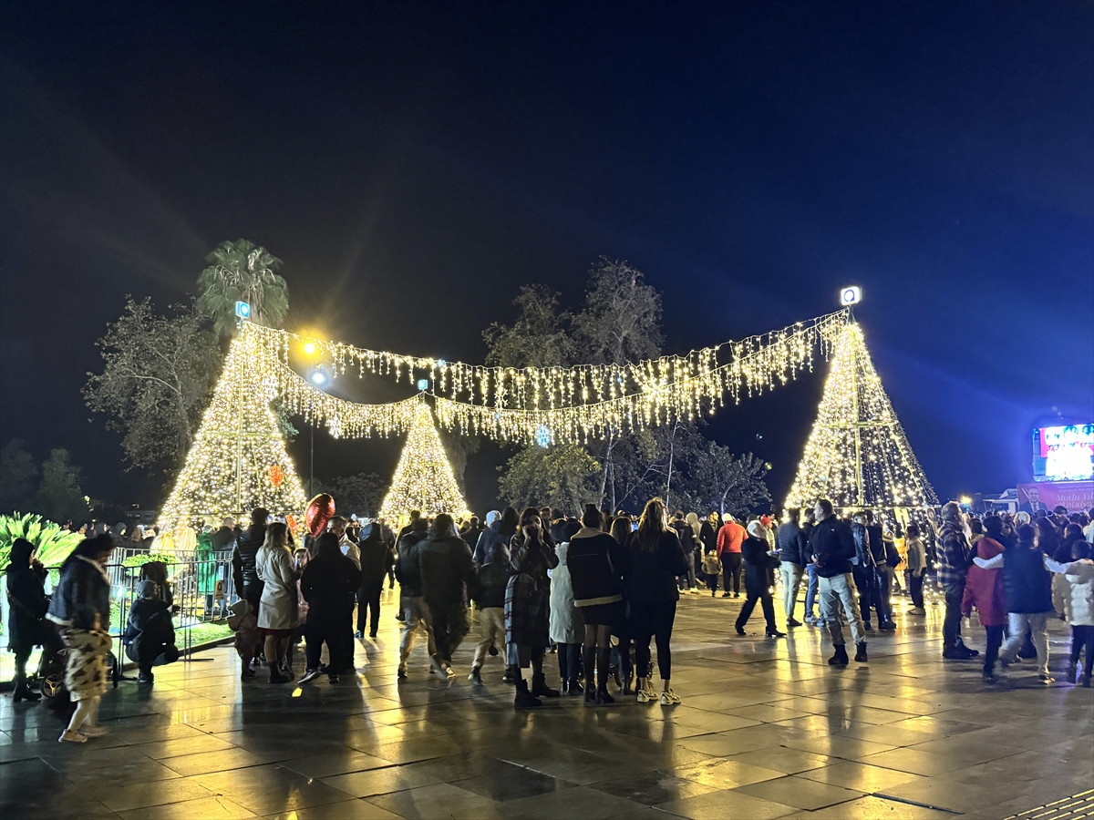 Antalya'da yeni yıl kutlamaları