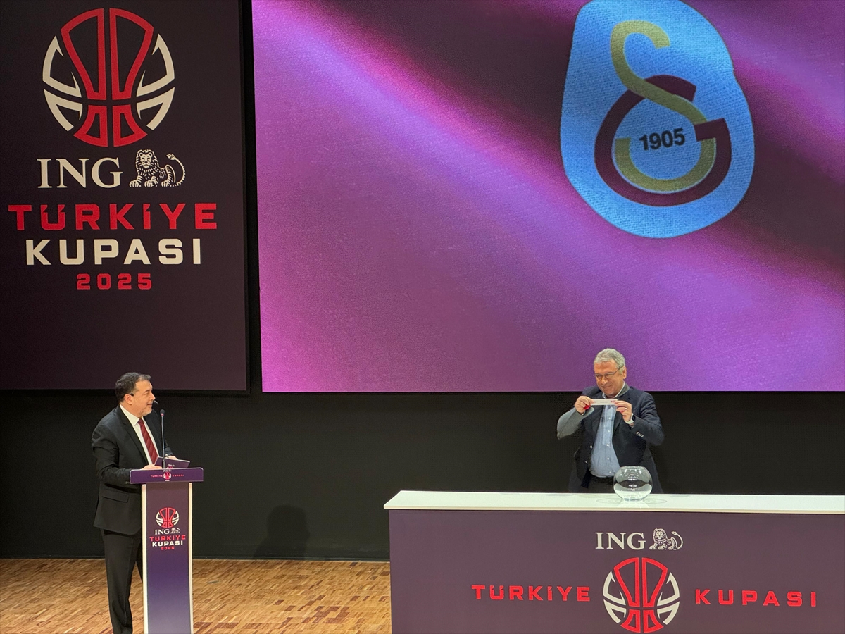 Basketbol ING Türkiye Kupası'nda kura çekimi yapıldı