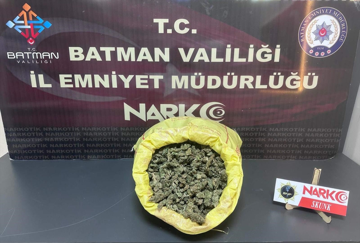 Batman'da uyuşturucu operasyonunda yakalanan 6 şüpheli tutuklandı