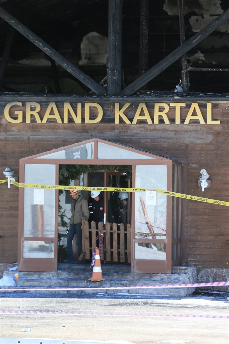 Çevre, Şehircilik ve İklim Değişikliği Bakanlığı ekibi, Grand Kartal Otel'de inceleme yaptı