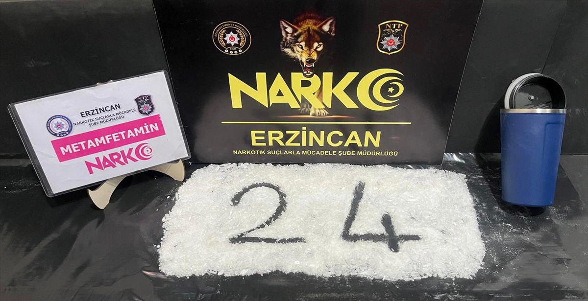 Erzincan'da uyuşturucu operasyonunda 2 şüpheli yakalandı