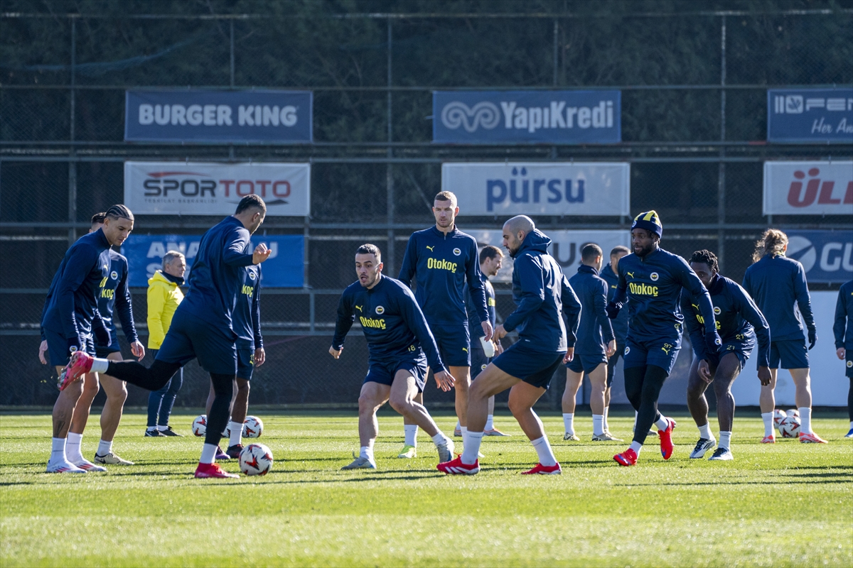 Fenerbahçe, Midtjylland maçının hazırlıklarını tamamladı