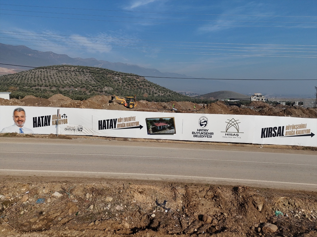 Hatay'da Köyler ve Kırsal Dönüşüm Hamlesi Projesi'nde ilk temel atıldı