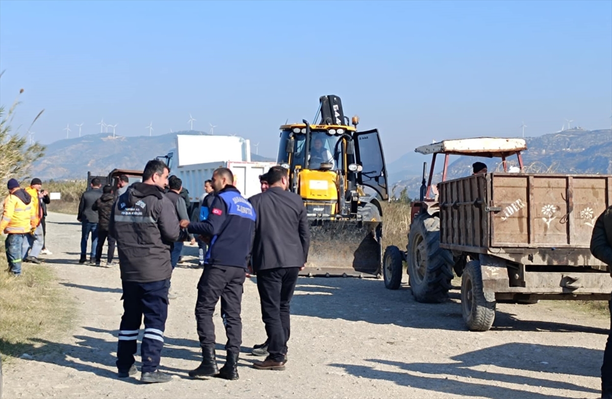 Hatay'da Milleyha Sulak Alanı'nda temizlik yapıldı