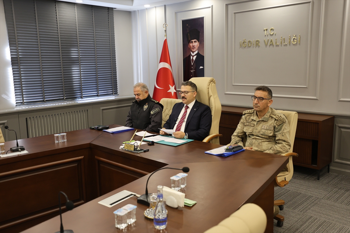 Iğdır Valisi Turan, 2024 yılında güvenlik güçlerinin yaptığı operasyonları anlattı