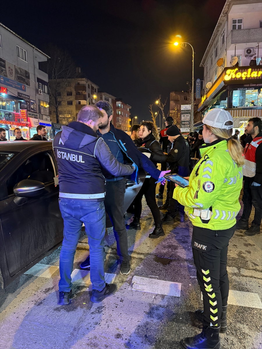 İstanbul Emniyet Müdürü Yıldız, Sancaktepe'de asayiş uygulamasını denetledi: