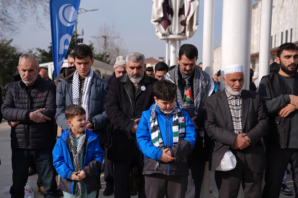 İstanbul'da Kassam Tugayları Komutanı Muhammed ed-Dayf için gıyabi cenaze namazı kılındı