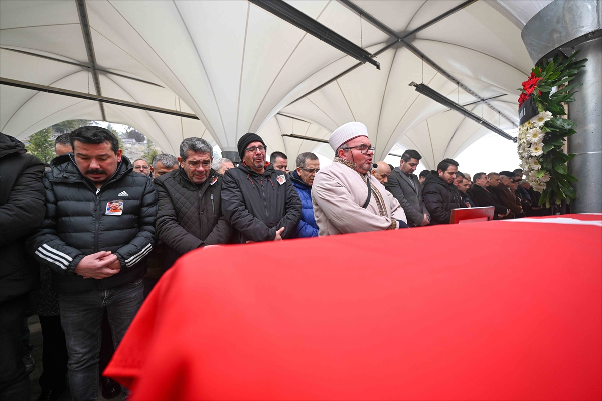 Kartalkaya'daki otel yangınında hayatını kaybeden Alp Mercan Ankara'da toprağa verildi