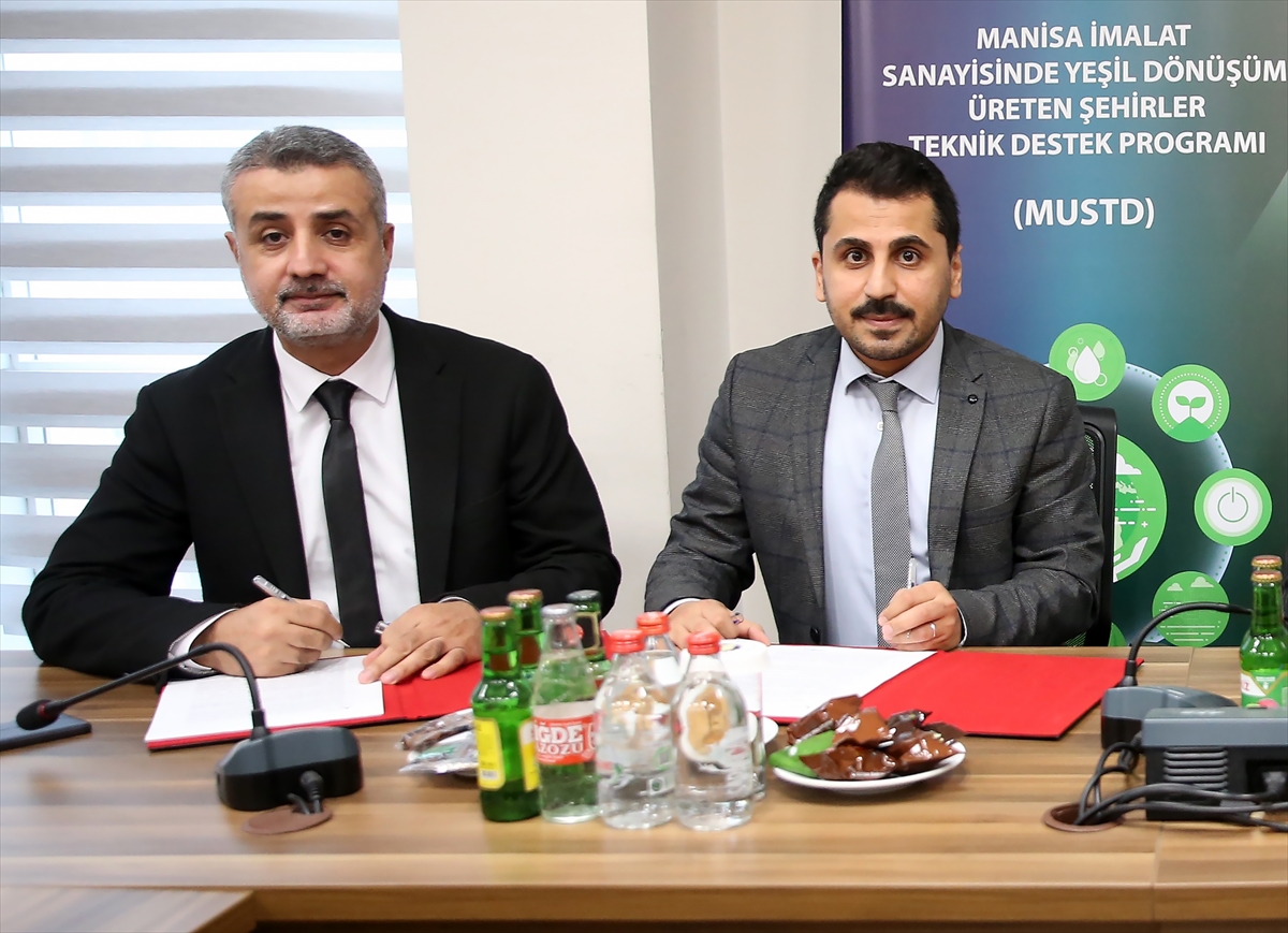 Manisa'da 11 sanayi kuruluşu “yeşil dönüşüm” protokolü imzaladı