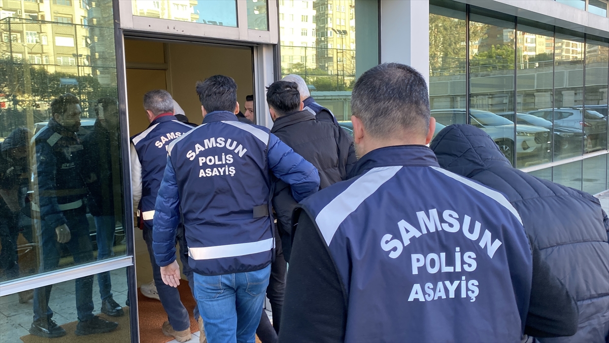 Samsun merkezli fuhuş operasyonunda 6 zanlı yakalandı