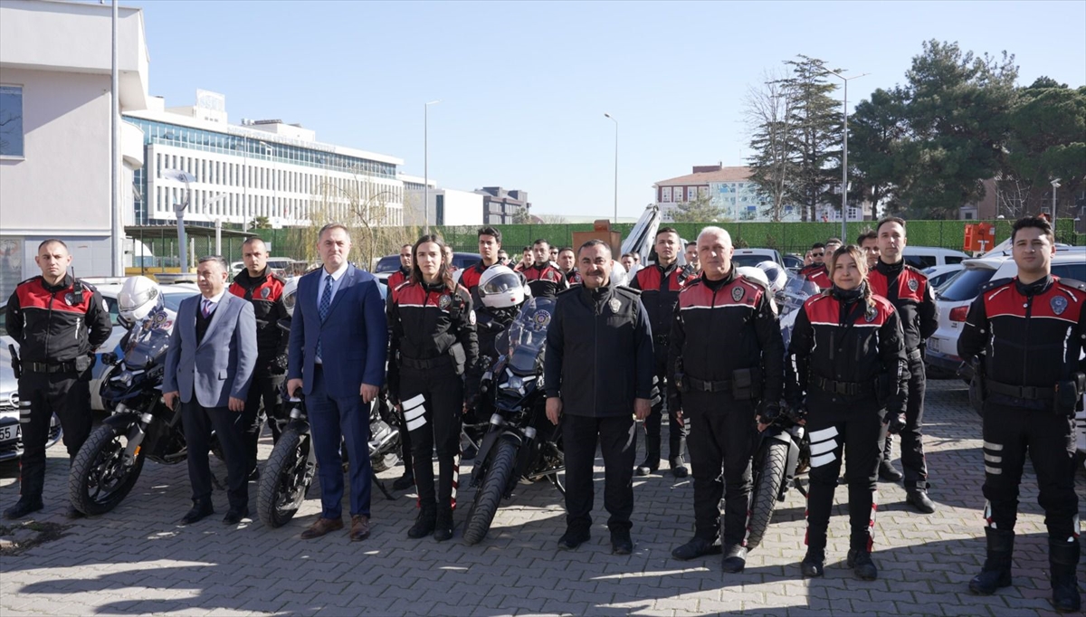 Samsun'da eğitimini tamamlayan 30 yunus polisi göreve başladı