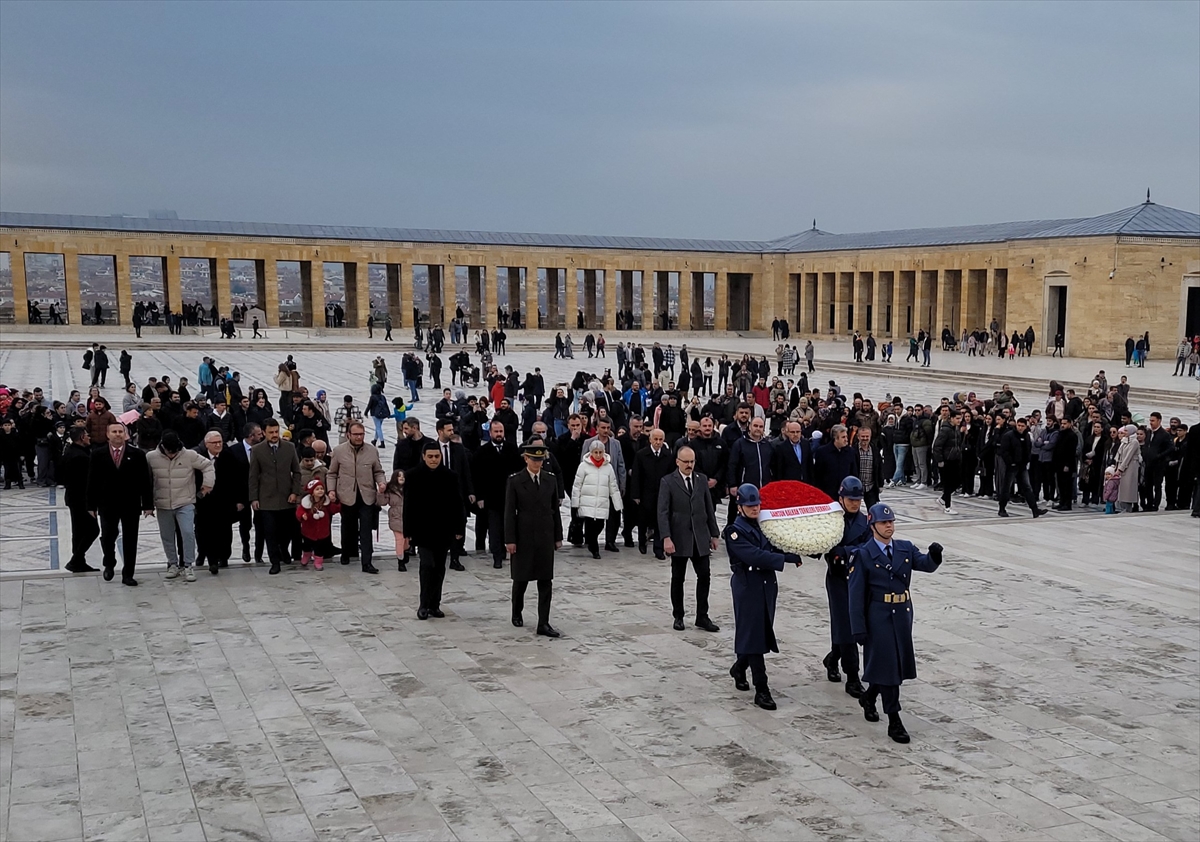 Samsunlu mübadillerden Anıtkabir'e ziyaret