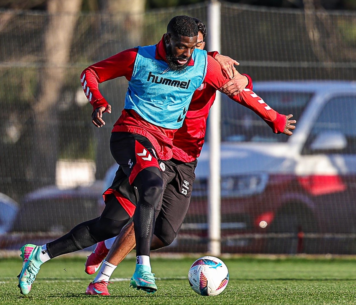 Samsunspor, Gaziantep FK maçının hazırlıklarını sürdürdü