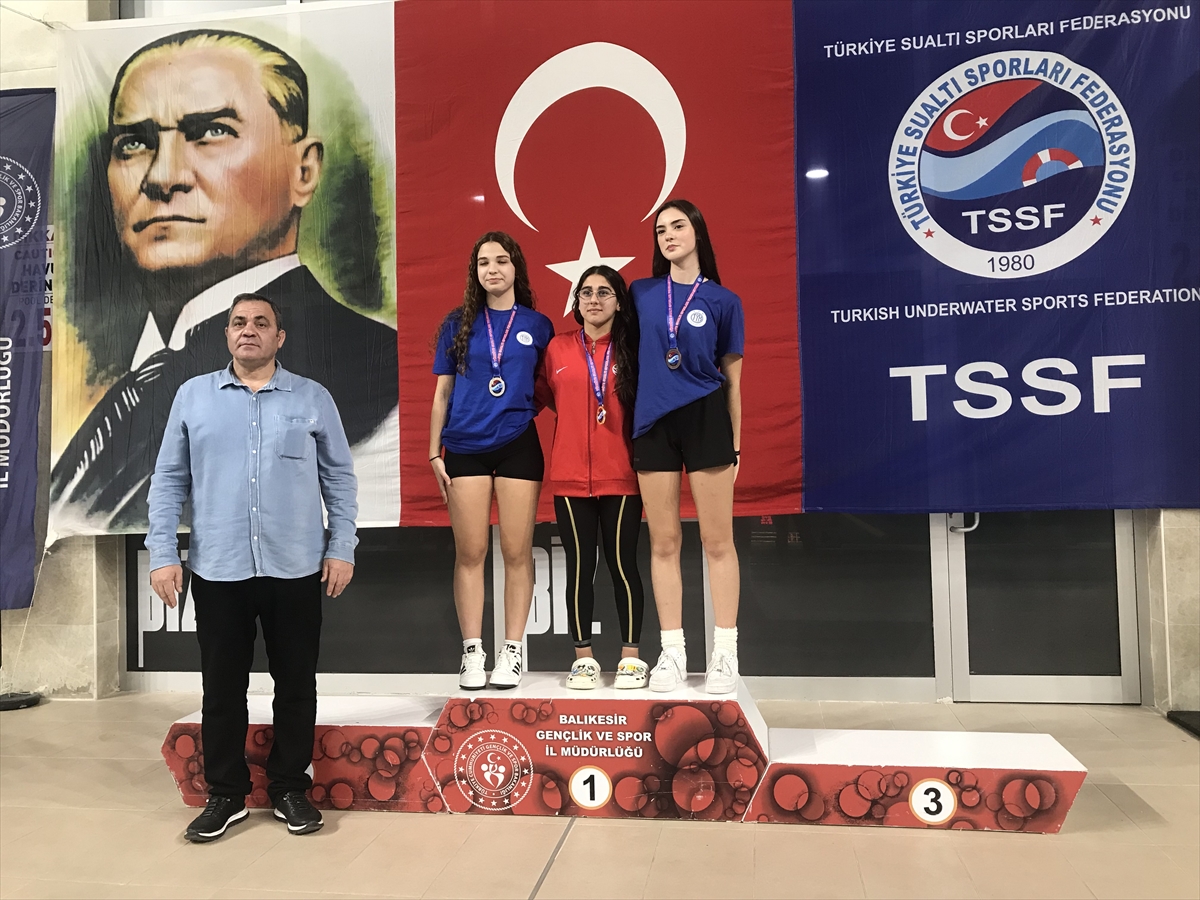 Su altı sporlarında yeni sezon Türkiye rekorlarıyla başladı