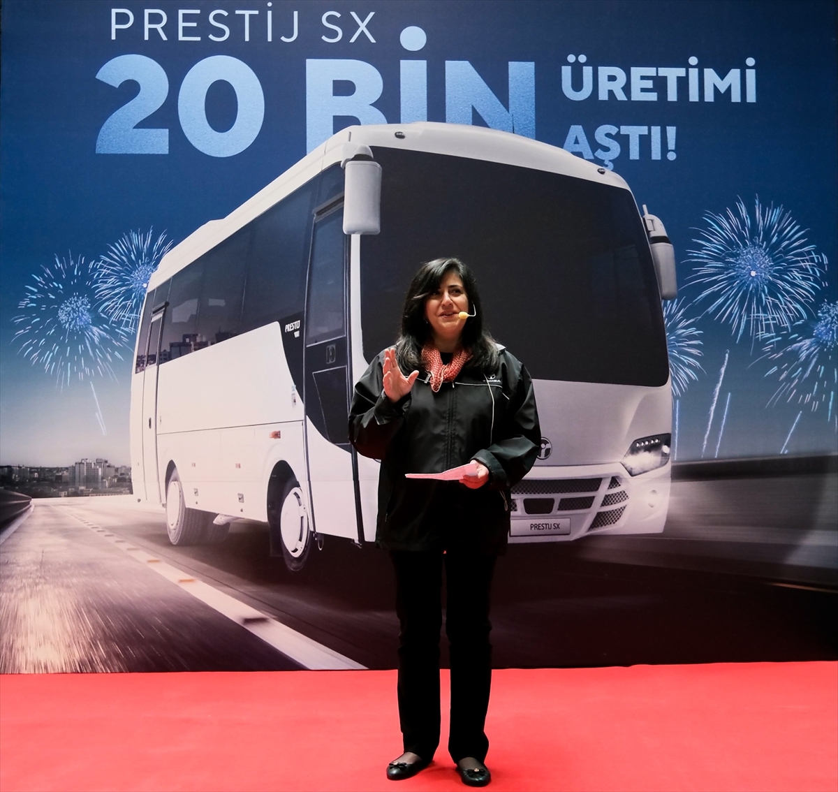 Temsa, 20 bininci Prestij'i banttan indirdi