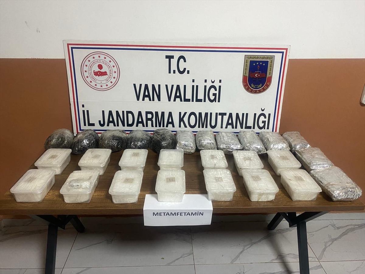 Van'da 21 kilo 310 gram uyuşturucu ele geçirildi