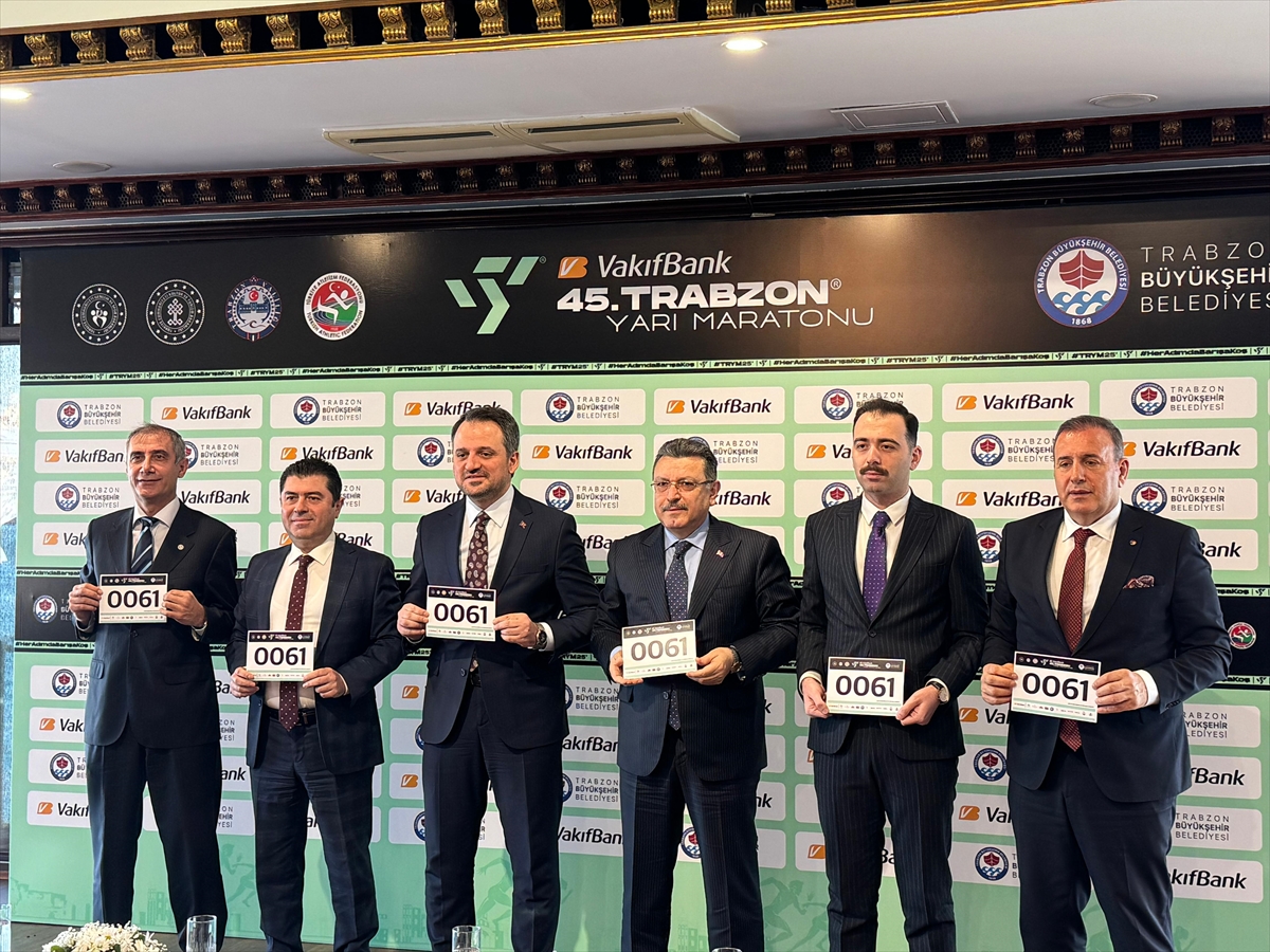 45. Uluslararası Trabzon Yarı Maratonu, 23 Şubat'ta yapılacak