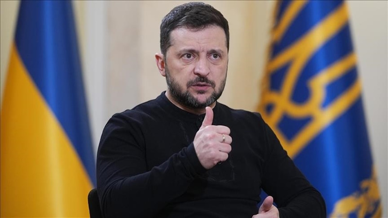 Zelenskiy ile Kellogg’un Kiev’deki basın toplantısı iptal edildi