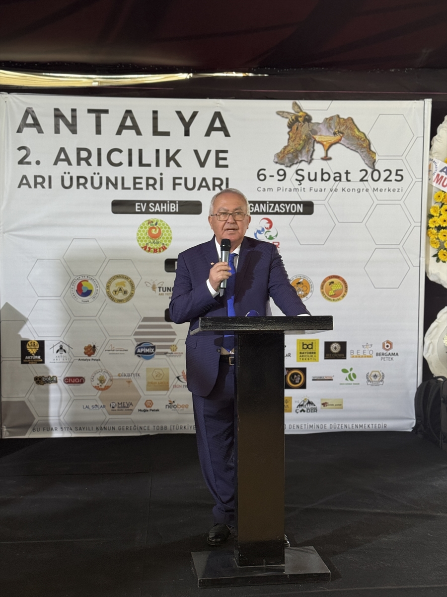 Antalya 2. Arıcılık ve Arı Ürünleri Fuarı başladı