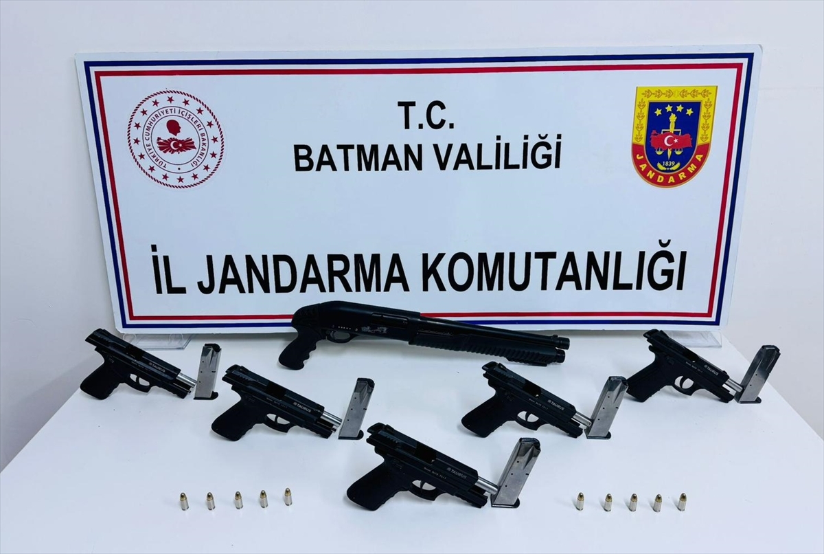 Batman'da silah kaçakçılığı operasyonunda yakalanan şüpheli tutuklandı