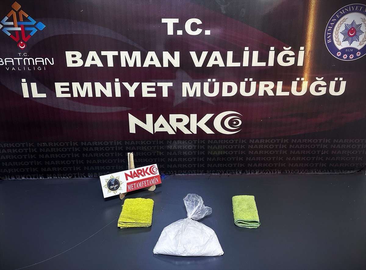 Batman'da uyuşturucu operasyonunda 2 şüpheli tutuklandı