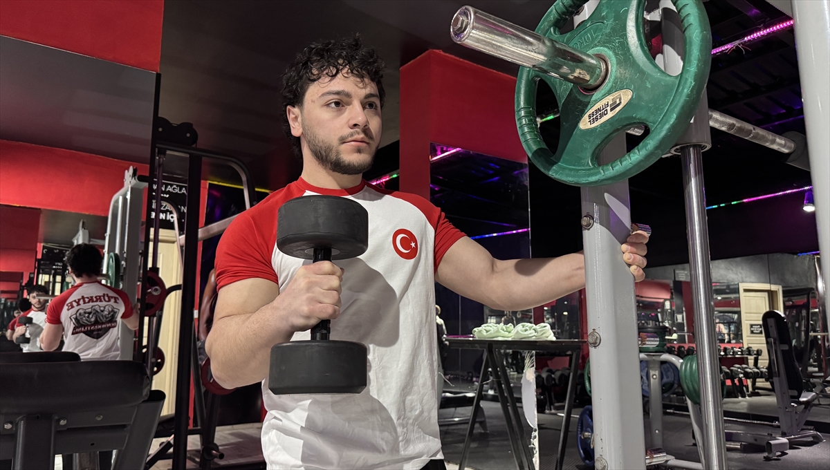 Bileği bükülmeyen milli sporcu yeni başarılar peşinde