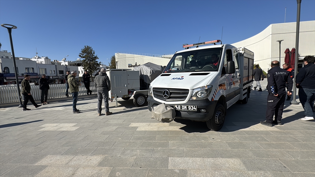 Bodrum'da kıyı bölgesine “mobil siren sistemi” konuşlandırıldı