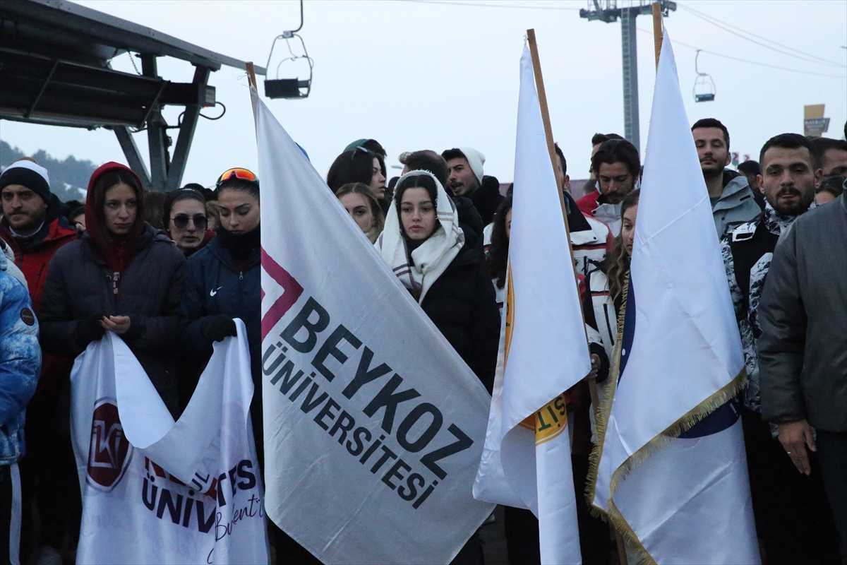 Erzurum'da Üniversiteler Arası Kış Oyunları açılış programı yapıldı