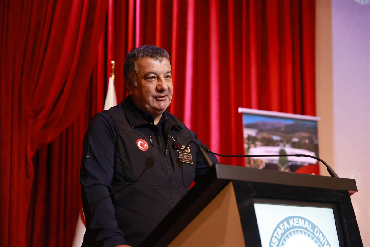 Hatay'da depremle ilgili çalıştay düzenlendi