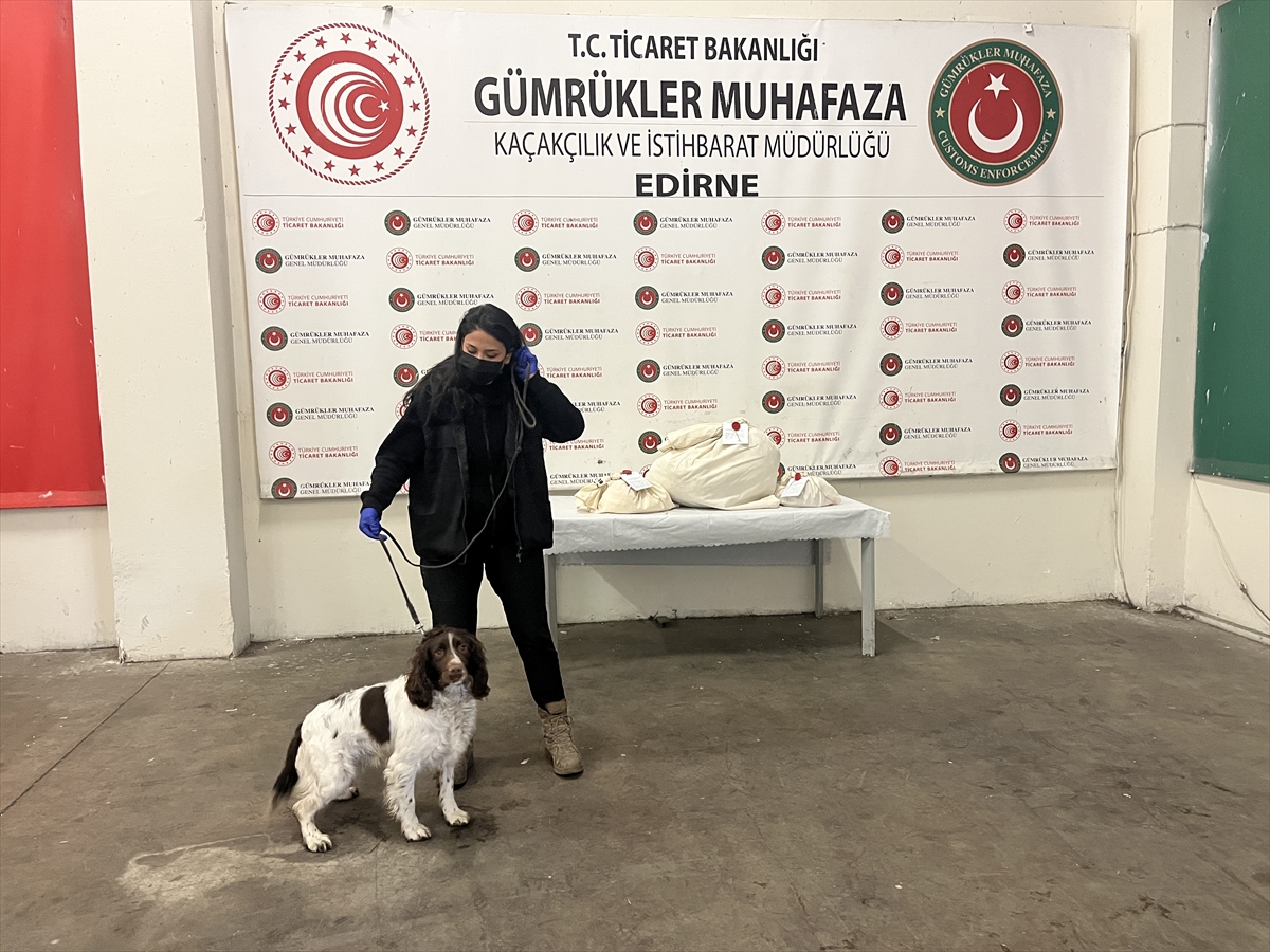 Kapıkule'de 4 kilo 318 gram uyuşturucu ele geçirildi