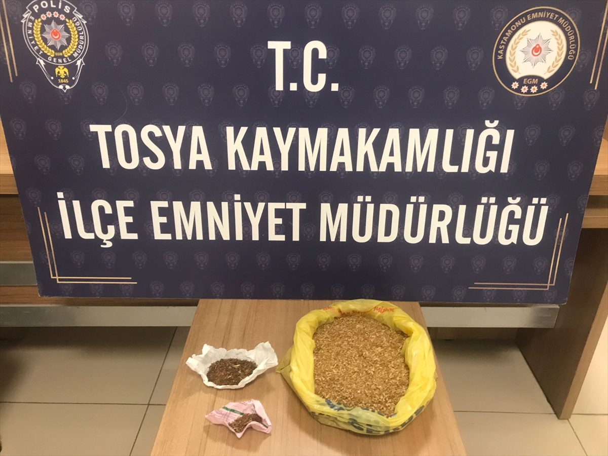 Kastamonu'da uyuşturucu operasyonunda 3 zanlı yakalandı