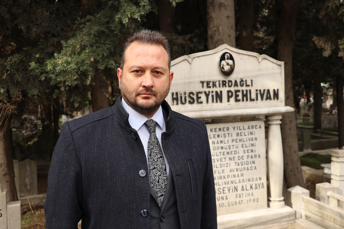 Kırkpınar'ın efsanesi “Tekirdağlı Hüseyin Pehlivan” anıldı