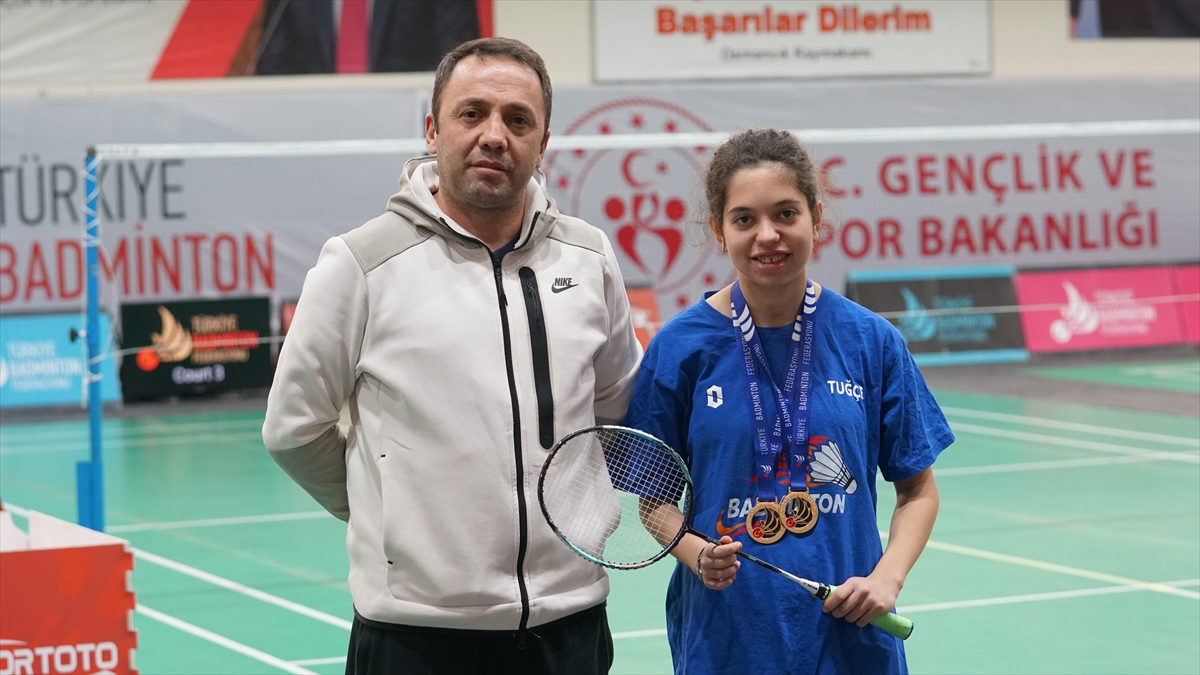 Para badminton milli sporcusu Tuğçe Çelik, 2028 Olimpiyatları'na hazırlanıyor