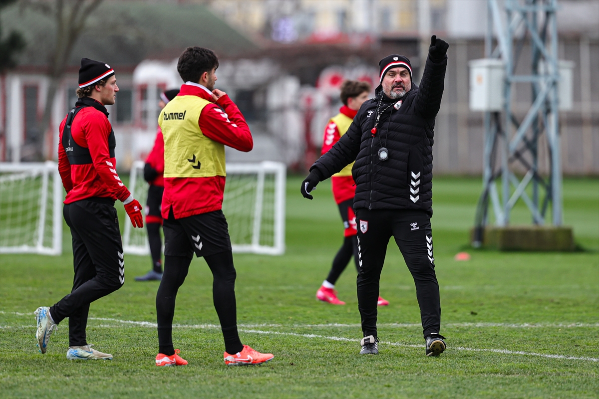 Samsunspor, Çaykur Rizespor maçının hazırlıklarını sürdürdü