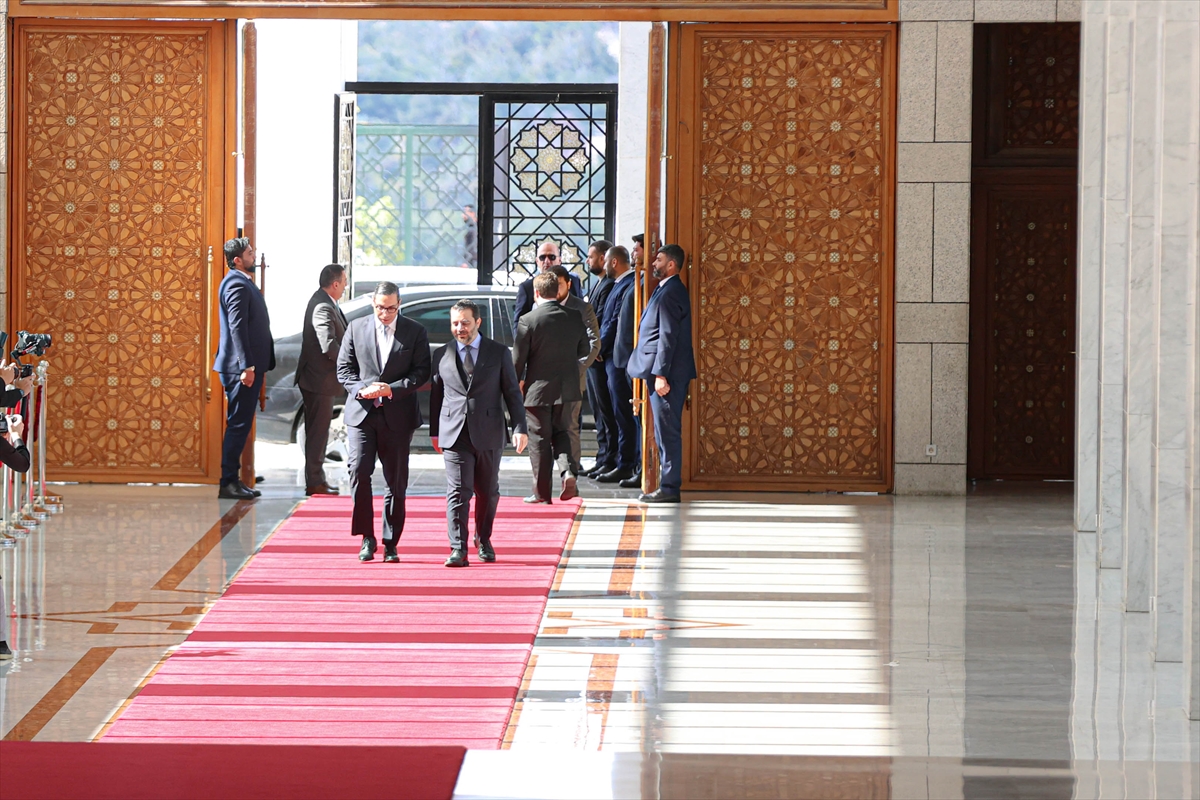 Suriye Cumhurbaşkanı Şara, GKRY Dışişleri Bakanı Kombos'u kabul etti