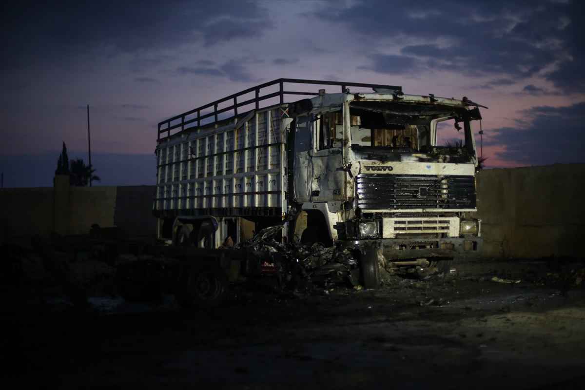 Suriye'nin Bab ilçesinde bombalı terör saldırısı engellendi