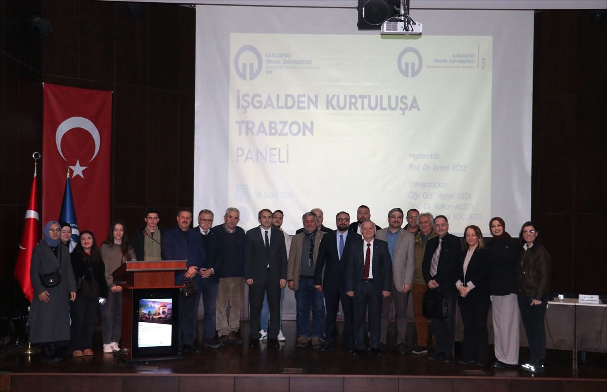 Trabzon'da “İşgalden Kurtuluşa Trabzon” paneli düzenlendi