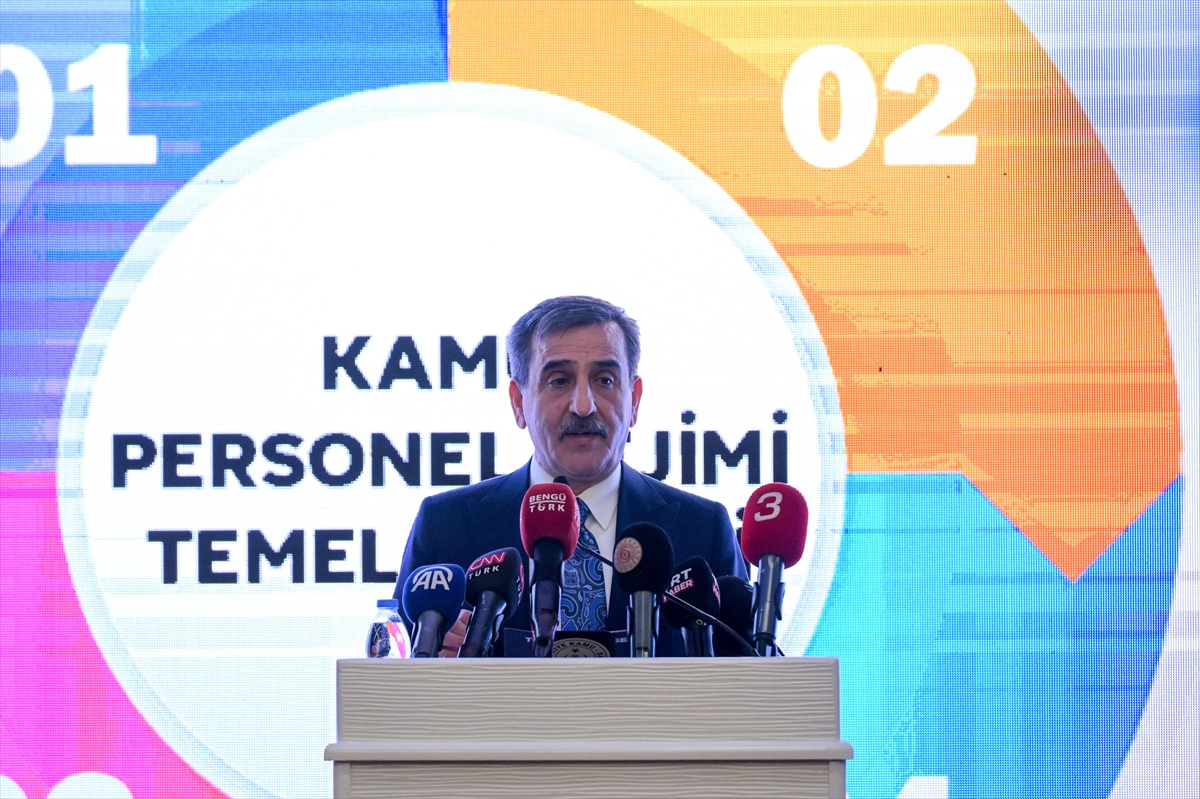 “Türk ve Türkiye Yüzyılı için Kamu Personel Rejimi Önerisi” raporunun tanıtım toplantısı düzenlendi