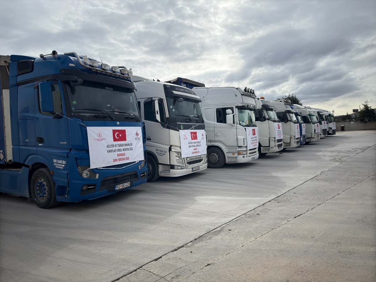 Vakıflar Genel Müdürlüğünden ramazanda yurt dışına 20 bin koli kuru gıda yardımı