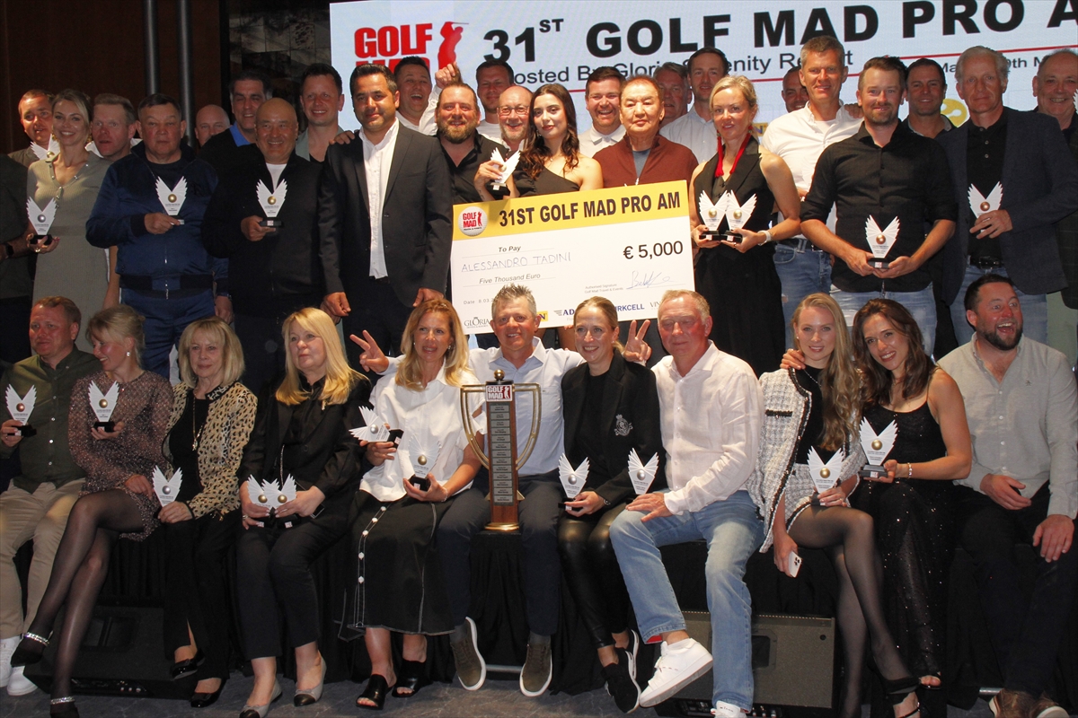 31. Golf Mad Pro-Am Golf Turnuvası sona erdi