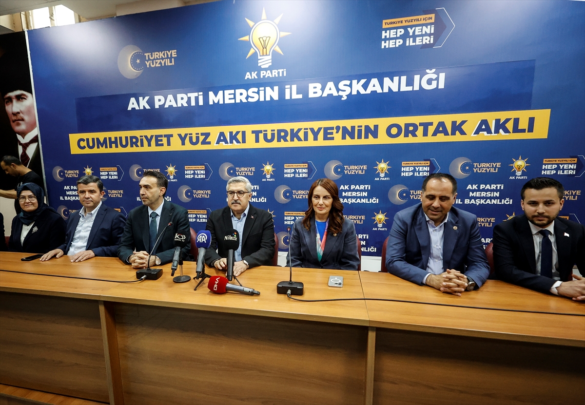 AK Parti Genel Başkan Yardımcısı Hüseyin Yayman, Mersin'de konuştu: