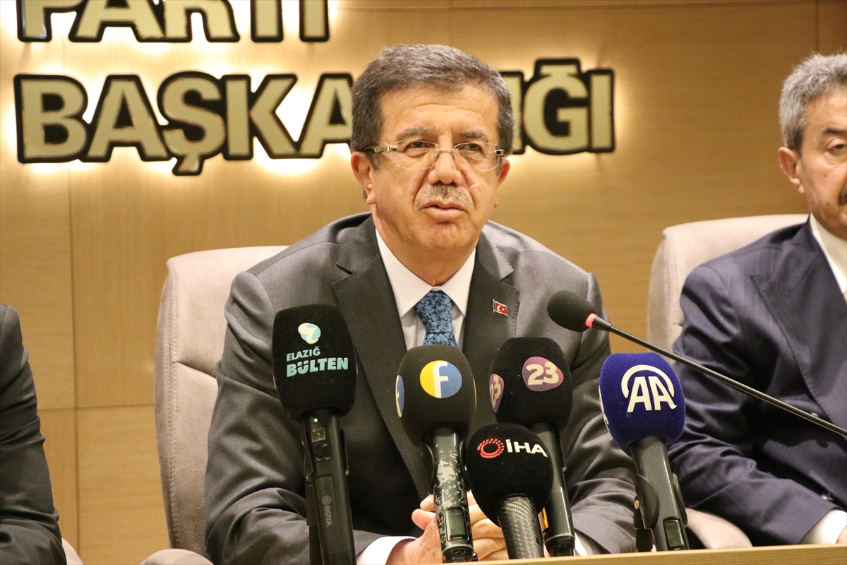 AK Parti Genel Başkan Yardımcısı Nihat Zeybekci, Elazığ'da konuştu: