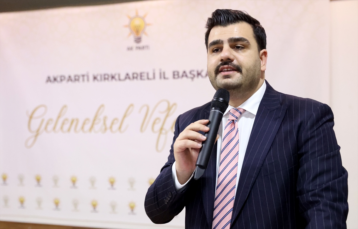 AK Parti Genel Sekreteri İnan, Kırklareli'nde konuştu: